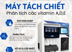 Máy tách chiết vitamin A, D, E AnKom Flex