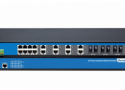 IES1024-16F-M-SC-2KM: Switch công nghiệp 8 cổng Ethernet +16 cổng quang (2 sợi quang, Multi-mode, SC, 2KM )