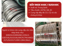 Dây inox 440C/SUS440C - Unico Steel