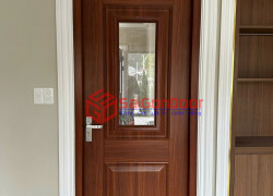 Cửa thép vân gỗ 1 cánh SaiGonDoor - Uy tín, chất lượng