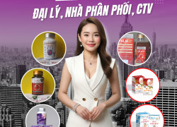 Tuyển đại lý bán sỉ, nhà phân phối sản phẩm, cộng tác viên bán hàng