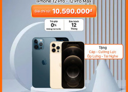 Mua 1 mà được Tặng đến 4 món cho các đơn hàng iPhone 12 Pro 12 Pro Max