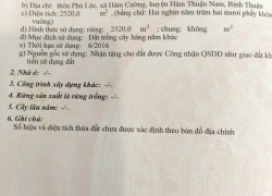 ĐẤT CHÍNH CHỦ - Giá tốt - Vị Trí Đẹp tại Hàm Cường, Hàm Thuận Nam, Bình Thuận