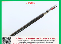 Tổng kho cáp tín hiệu rs485 18AWG 2 Pair Altek Kabel toàn quốc