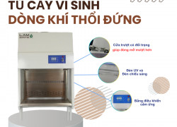 Lợi Ích Khi Sử Dụng Tủ Cấy Vi Sinh Dòng Khí Thổi Đứng