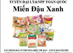 TUYỂN ĐẠI LÝ & NHÀ PHÂN PHỐI TOÀN QUỐC