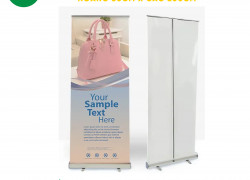 Standee Chữ X, Standee Cuốn, Standee Khung Sắt và Standee Mô Hình