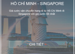 Giá Cước Vận Chuyển Hàng Lẻ Từ Việt Nam đi Singapore