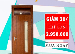 CỬA THÉP VÂN GỖ