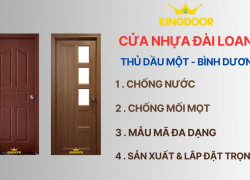 Giá cửa nhựa đài loan tại Thủ Dầu Một - Bình Dương