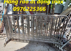 Rào chắn di động inox 304