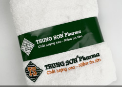 Chuyên nhận cung cấp khăn tắm cotton thêu chữ, thêu logo doanh nghiệp số lượng lớn theo yêu cầu