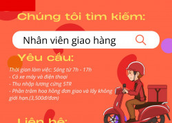 [J&T Express] TUYỂN DỤNG NHÂN VIÊN GIAO HÀNG