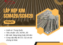 Láp tròn hợp kim SCM420/SCR420 - Unico Steel