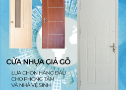 Cửa nhựa giả gỗ