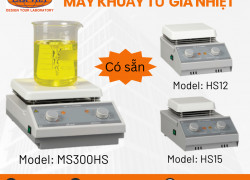 Máy khuấy từ gia nhiệt (hàng có sẵn)