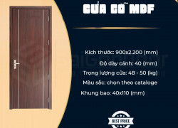 Cửa gỗ MDF