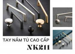 Tay nắm tủ dạng thanh cao cấp và tiện dụng NK211 | Zalo 0901 196 552