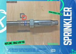 Ống mềm đầu phun sprinkler, ống mềm kết nối đầu phun chữa cháy, ống mềm sprinkler dùng trong PCCC