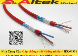 Cáp chống cháy chống nhiễu LSZH 2x1.5