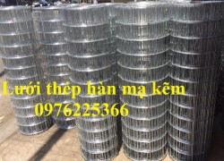 Lưới thép hàn cuộn mạ kẽm 2ly, 3ly, 4ly, 5ly, hàng sẵn tại kho
