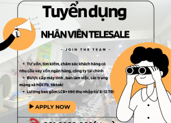 Tuyển nhân viên telesale