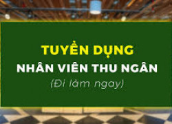 TUYỂN THU NGÂN LÀM VIỆC TẠI SIÊU THỊ MINI