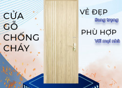 CỬA GỖ MDF LAMINATE