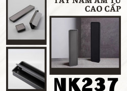 Tay nắm âm tủ chất liệu hợp kim cao cấp NK237 | Zalo 0901 196 552