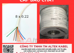 Cáp âm thanh báo cháy 8 lõi 0.22mm Altek Kabel