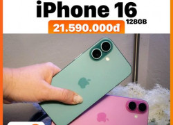 iphone 16 hàng chính hãng giá siêu ưu đãi