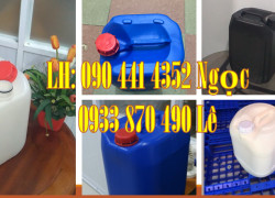 Thùng nhựa 10 lít đựng vi sinh, can nhựa 20 lít vuông xanh, can nhựa 25 lít đựng axit, can nhựa 30L đựng sơn