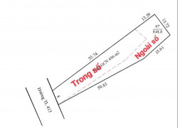 Giá 2,35tỷ sở hữu ngay sổ đỏ lô đất 848m2(100m2 đất ở,396m2 CLN) bám mặt TL413 tại Sơn Đà,Ba Vì,Hà Nội