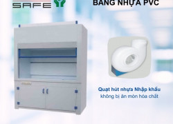 Tủ hút khí độc bằng nhựa PVC