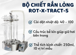 Bộ chiết rắn lỏng Soxhlet ROT-X-TRACT-S