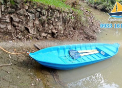 Xuồng ba lá, xuồng tam bản, xuồng nhựa composite chèo tay tại Long An