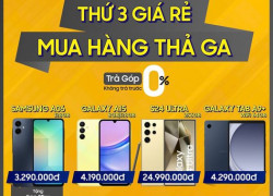 THỨ 3 GIÁ RẺ - MUA HÀNG THẢ GA