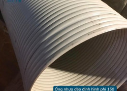 ỐNG NHỰA DẺO ĐỊNH HÌNH PHI 150 DÙNG DẪN KHÍ TƯƠI