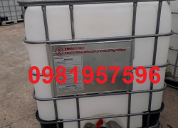 Bồn nhựa 1000 lít, tank nhựa IBC 1000l, Bồn nhựa khung sắt cũ mới