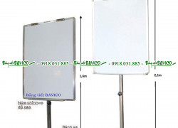 Bảng Flipchart Plus viết bút lông từ Hàn Quốc chân inox