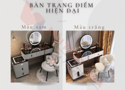 BÀN TRANG ĐIỂM PHONG CÁCH HIỆN ĐẠI