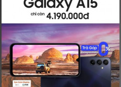 GALAXY A15 – HIỆU NĂNG MẠNH MẼ