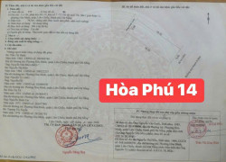 🔴💥Bán đất đường Hòa Phú 14 (Gò Nảy 9 Cũ) - Sát Hoàng Thị Loan