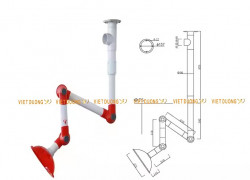 Chụp Hút Di Động, Chụp hút khí độc phòng thí nghiệm, Wall Mounted Fume Exhaust Extraction