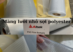 màng nhựa pvc lưới polyester tại bắc ninh