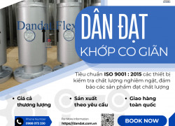 Khớp Nối Giãn Nở Nhiệt Inox, Khớp co giãn cho nồi hơi công nghiệp, Khớp co giãn dùng cho dầu truyền nhiệt