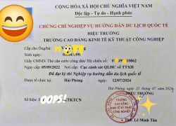 Thẻ hướng dẫn viên quốc tế và cách gia hạn nhanh