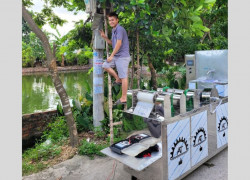 In chân tầng ong-Trung tâm chế tạo máy Anh Tuấn.