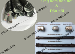 Đầu nối ống ruột gà với các thiết bị box điện, ống thép trơn, ống thép ren