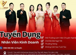 TUYỂN DỤNG NHÂN VIÊN KINH DOANH TẠI HN